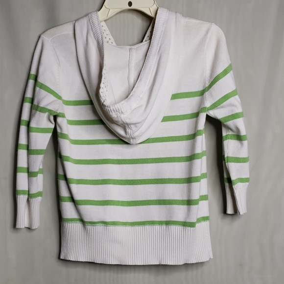 Women's zip front sweater with hood - Picture 2 of 5